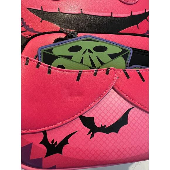 Loungefly Oogie Boogie Neon Cosplay Backpack W/Coin Purse And Limited Ed Pin main image 6